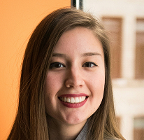 Victoria Lawson, CFO y directora financiera de una empresa de trading, retrato.